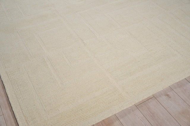 Exquisite Rugs Maddox hand-tufted New Zealand Wool 7613 Ivory 18' x 14' Area Rug
