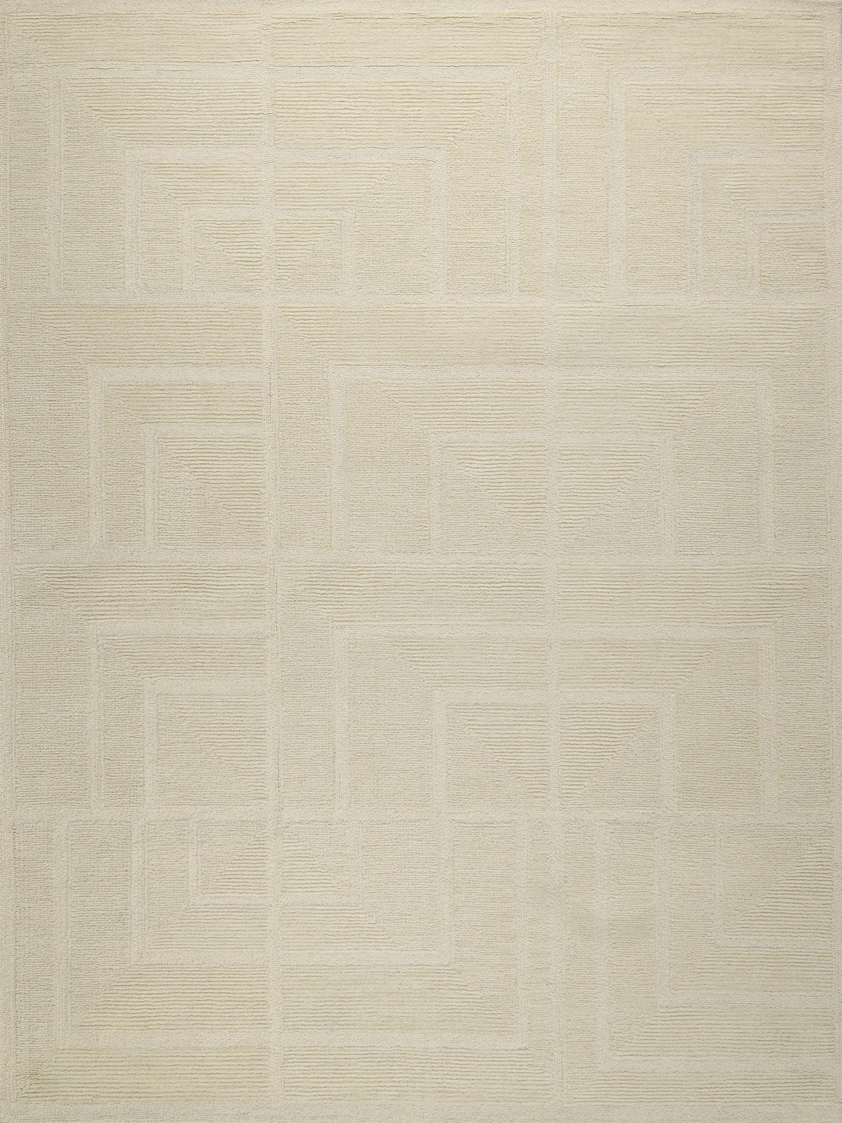 Exquisite Rugs Maddox hand-tufted New Zealand Wool 7613 Ivory 18' x 14' Area Rug