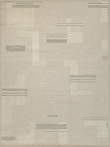Exquisite Rugs Nicada hand-tufted New Zealand Wool 7617 Silver/Ivory 15' x 12' Area Rug