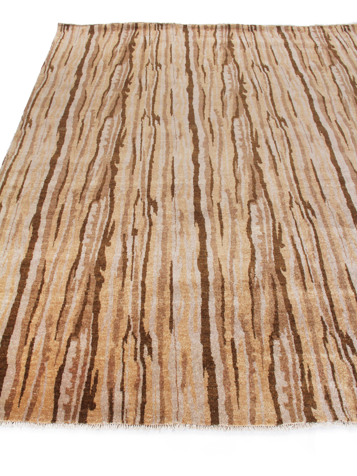 Exquisite Rugs Soho hand-knotted New Zealand Wool 8047 Gold/Multi 10' x 9' Area Rug