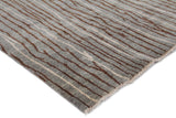 Exquisite Rugs Soho hand-knotted New Zealand Wool 8056 Light Blue/Brick 10' x 9' Area Rug