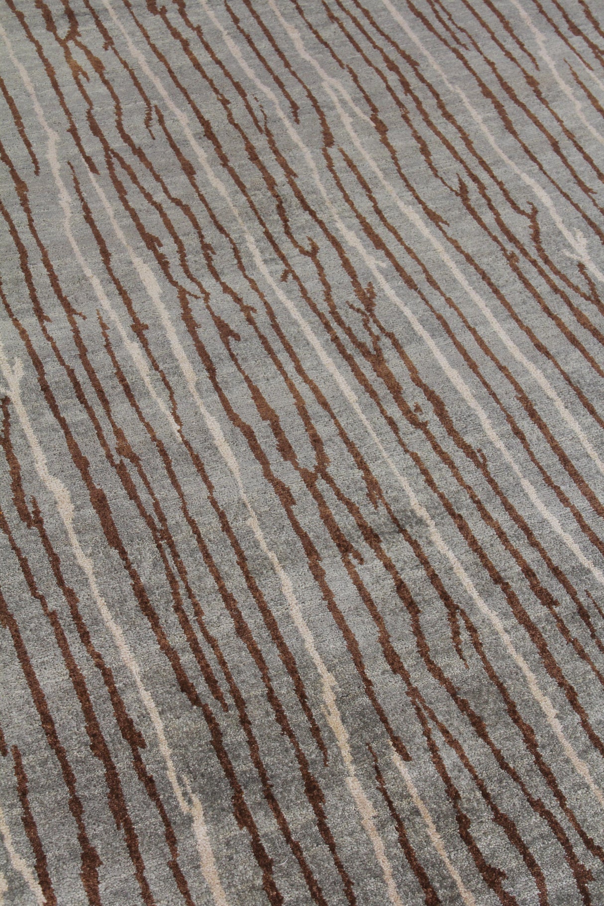 Exquisite Rugs Soho hand-knotted New Zealand Wool 8056 Light Blue/Brick 10' x 9' Area Rug