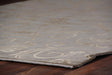 Exquisite Rugs Super Tibetan hand-knotted Wool/Bamboo Silk 8097 Beige 12' x 9' Area Rug