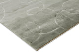 Exquisite Rugs Super Tibetan hand-knotted Wool/Bamboo Silk 8101 Blue 12' x 9' Area Rug