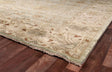 Exquisite Rugs Antique Weave Oushak hand-knotted New Zealand Wool 8237 Light Blue/Ivory 12' x 9' Area Rug