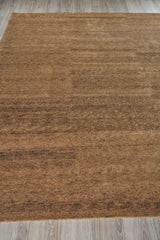 Exquisite Rugs Metro Velvet hand-knotted Wool/Viscose 9144 Beige 10' x 9' Area Rug
