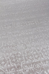Exquisite Rugs Super Tibetan hand-knotted Wool/Bamboo Silk 9162 Ivory 15' x 12' Area Rug