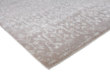 Exquisite Rugs Super Tibetan hand-knotted Wool/Bamboo Silk 9162 Ivory 18' x 14' Area Rug