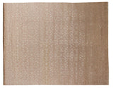 Exquisite Rugs Super Tibetan hand-knotted Wool/Bamboo Silk 9162 Ivory 18' x 14' Area Rug