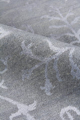 Exquisite Rugs Milano Velvet hand-knotted Wool/Bamboo Silk 9164 Light Blue 10' x 9' Area Rug