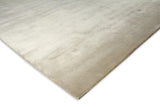 Exquisite Rugs Super Tibetan hand-knotted Wool/Bamboo Silk 9173 Ivory 12' x 9' Area Rug