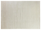 Exquisite Rugs Super Tibetan hand-knotted Wool/Bamboo Silk 9173 Ivory 12' x 9' Area Rug
