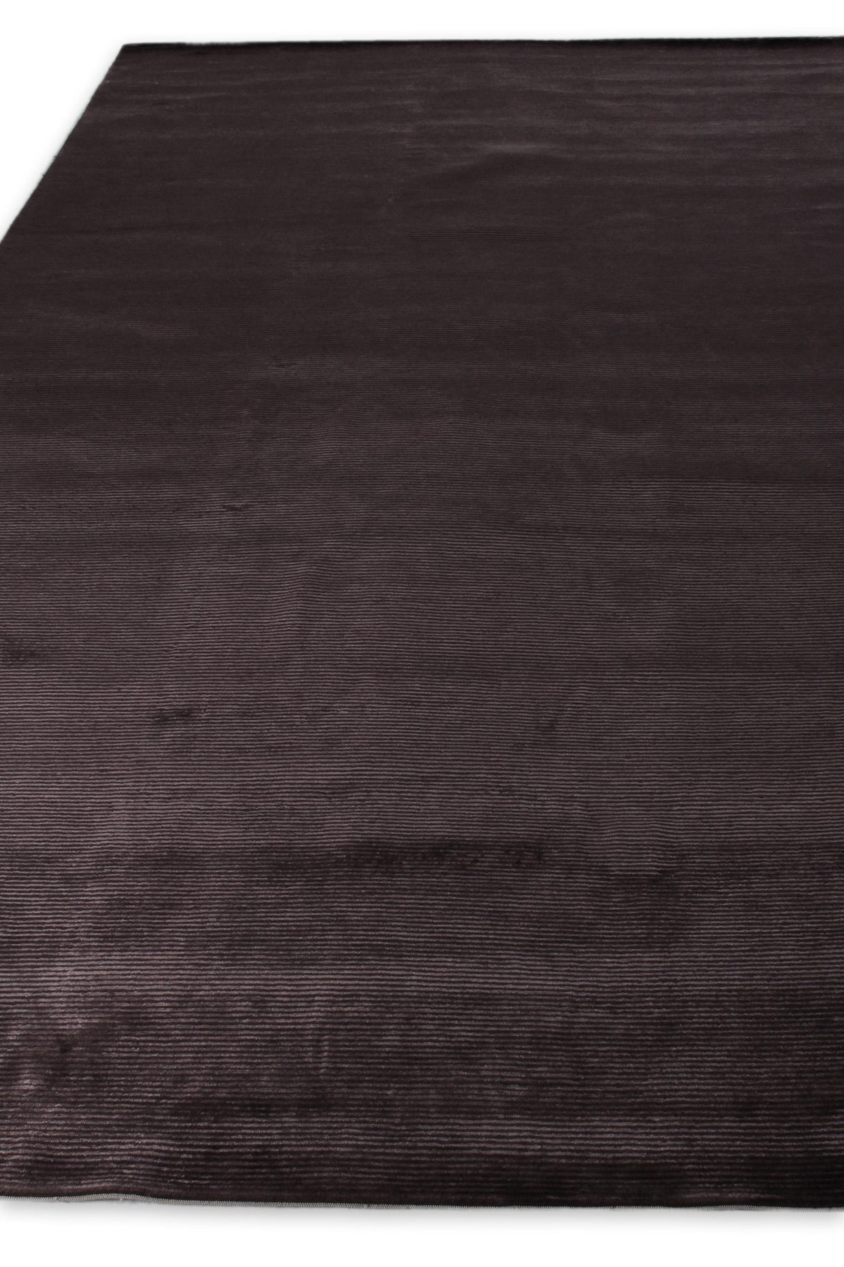 Exquisite Rugs Super Tibetan hand-knotted Wool/Bamboo Silk 9176 Chocolate 12' x 9' Area Rug
