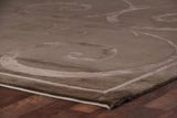 Exquisite Rugs Super Tibetan hand-knotted Wool/Bamboo Silk 9202 Light Chocolate 12' x 9' Area Rug