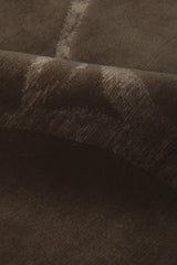 Exquisite Rugs Super Tibetan hand-knotted Wool/Bamboo Silk 9202 Light Chocolate 12' x 9' Area Rug