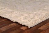 Exquisite Rugs Antique Weave Oushak hand-knotted New Zealand Wool 9340 Gray/Ivory 18' x 14' Area Rug