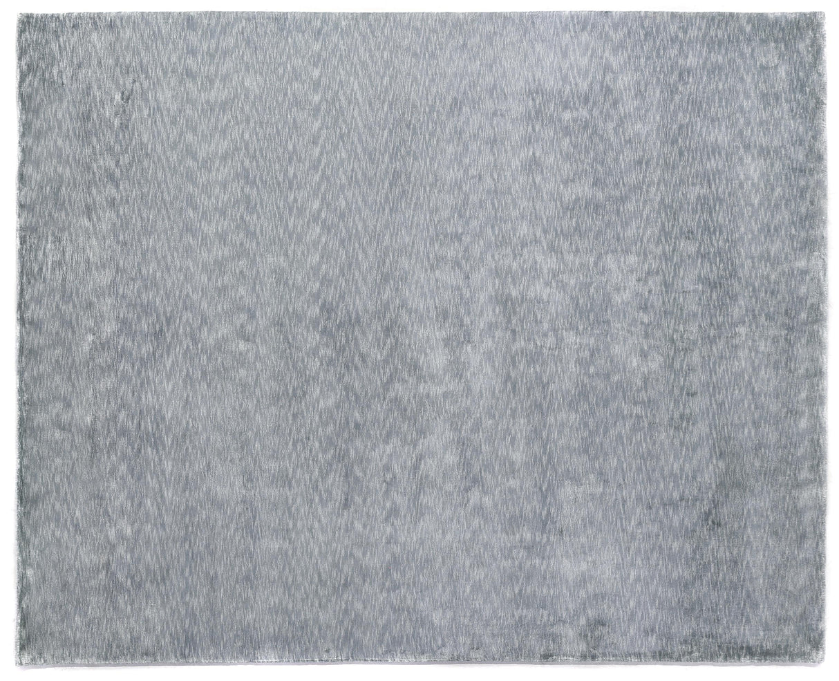 Exquisite Rugs Dove handloomed Viscose 9410 Blue 9' x 6' Area Rug
