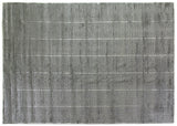 Exquisite Rugs Greek Key hand-knotted Wool/Viscose 9420 Light Blue 8' x 5' Area Rug