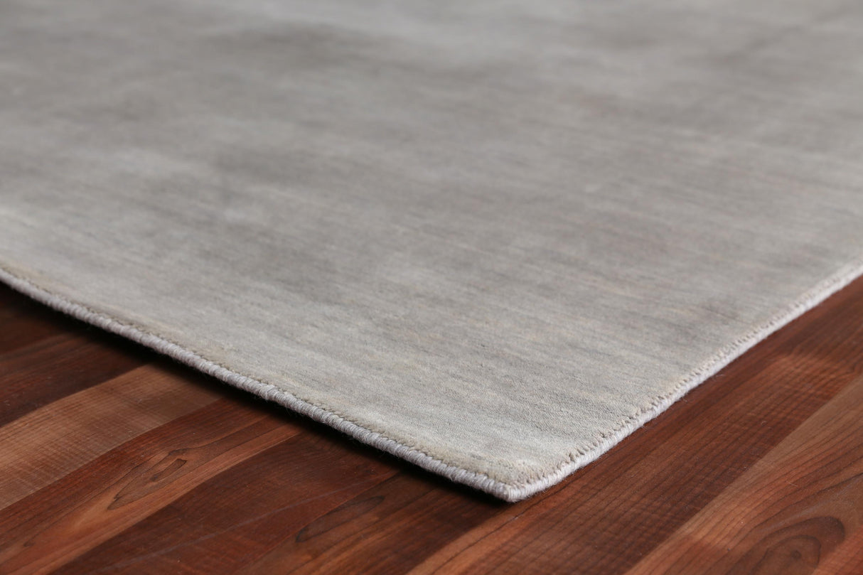 Exquisite Rugs Wool Dove handloomed New Zealand Wool 9469 Light Green 12' x 9' Area Rug