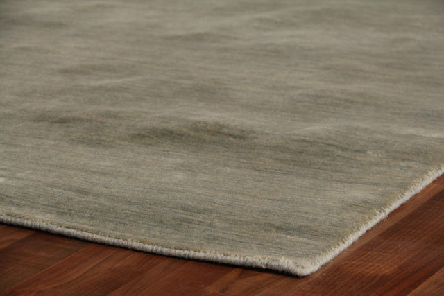 Exquisite Rugs Wool Dove handloomed New Zealand Wool 9470 Green/Blue 18' x 3' Area Rug