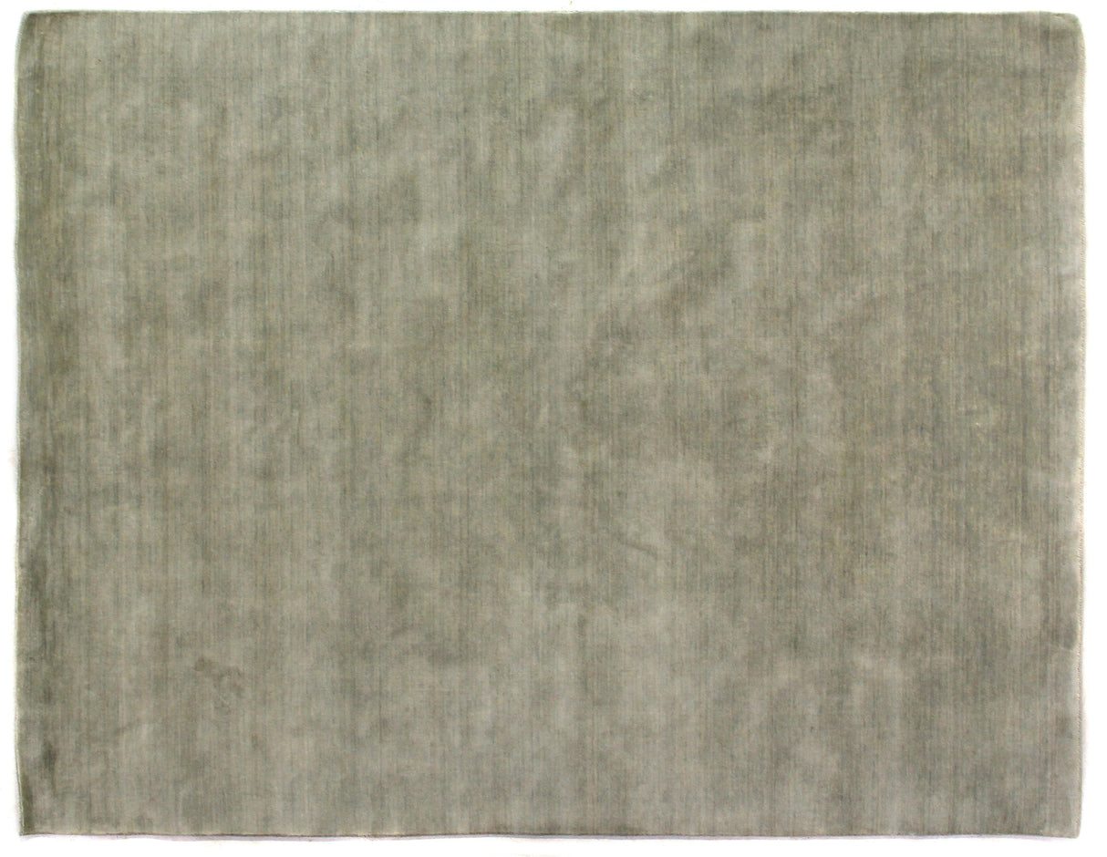 Exquisite Rugs Wool Dove handloomed New Zealand Wool 9470 Green/Blue 18' x 3' Area Rug