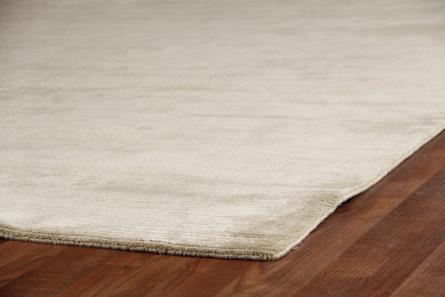 Exquisite Rugs Dove handloomed Viscose 9479 Light Beige 14' x 10' Area Rug