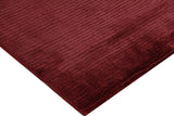 Exquisite Rugs Dove handloomed Viscose 9488 Red 14' x 10' Area Rug