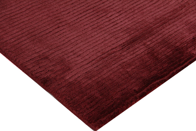 Exquisite Rugs Dove handloomed Viscose 9488 Red 14' x 10' Area Rug