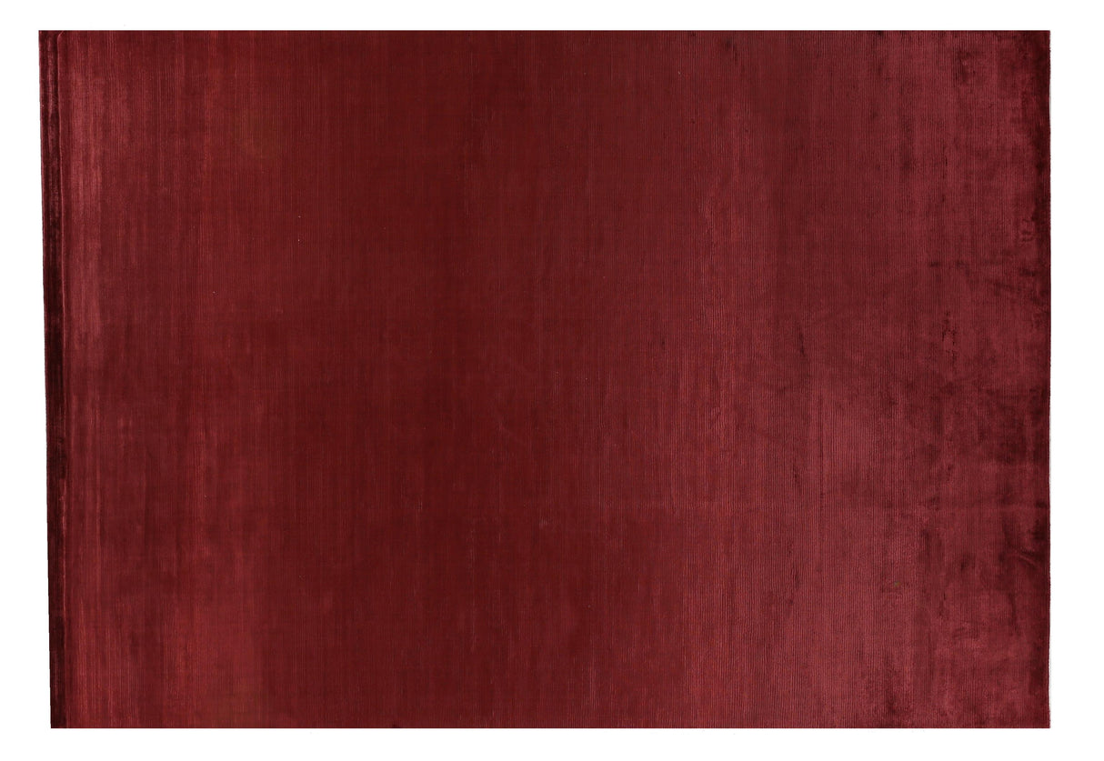 Exquisite Rugs Dove handloomed Viscose 9488 Red 18' x 14' Area Rug