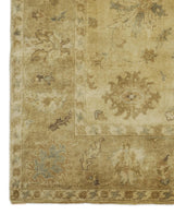 Exquisite Rugs Antique Weave Oushak hand-knotted New Zealand Wool 9493 Ivory/Beige 18' x 14' Area Rug