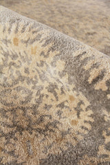 Exquisite Rugs Fine Wool hand-knotted New Zealand Wool 9495 Silver/Gray 14' x 10' Area Rug