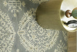 Exquisite Rugs Fine Wool hand-knotted New Zealand Wool 9495 Silver/Gray 14' x 10' Area Rug