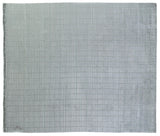 Exquisite Rugs Himalayan handloomed Viscose 9504 Light Blue 10' x 8' Area Rug