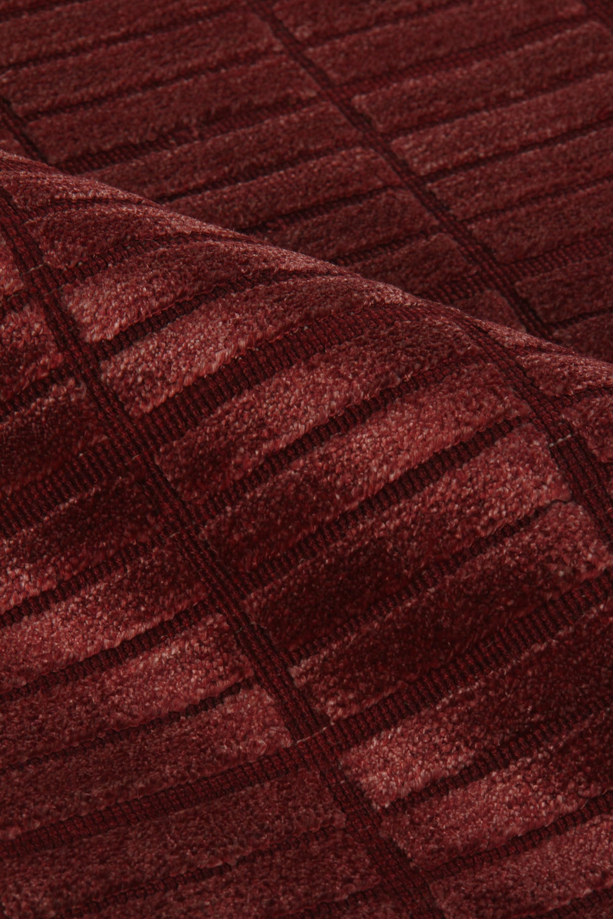Exquisite Rugs Blocks handloomed Viscose 9502 Red 11' x 9' Area Rug