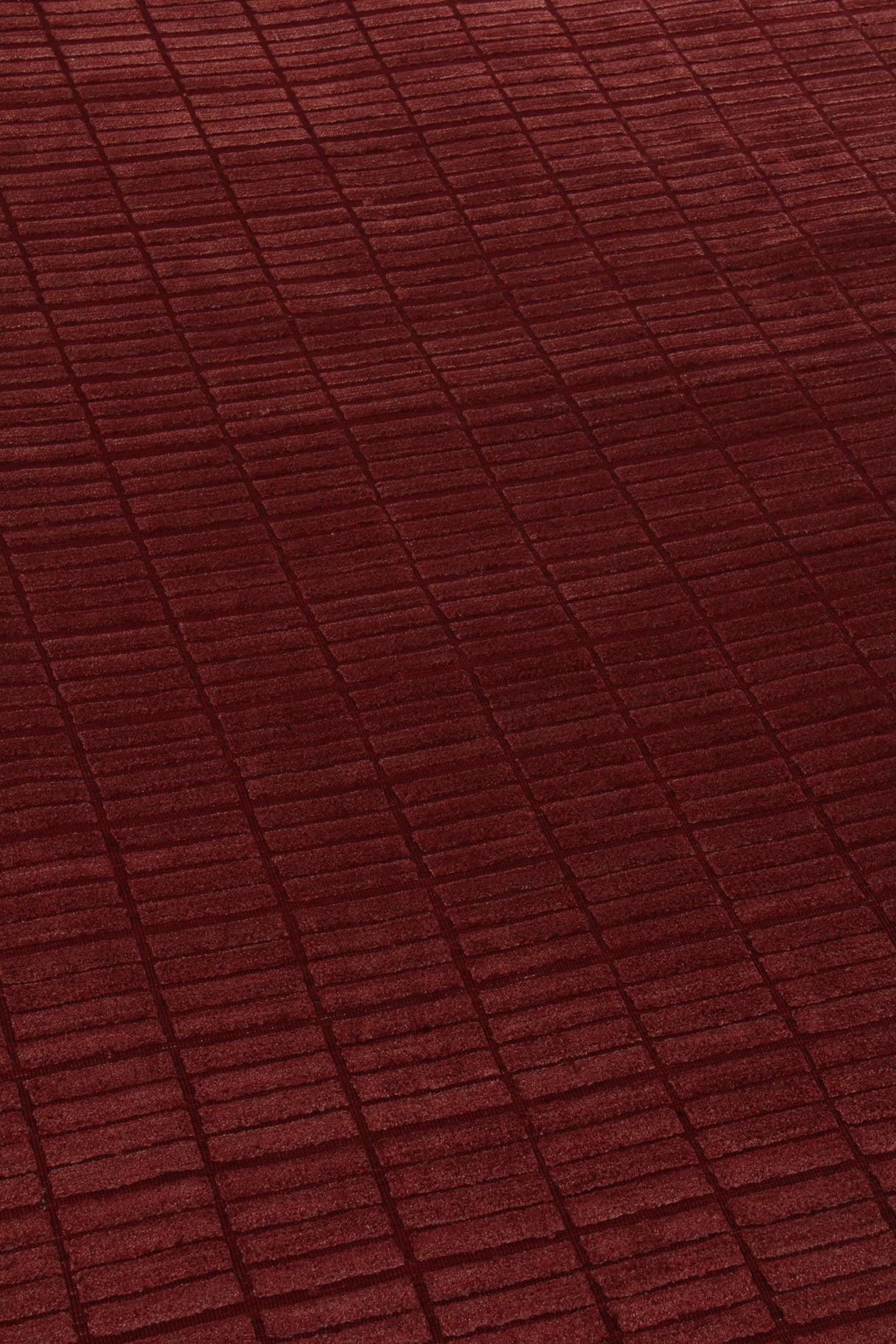Exquisite Rugs Blocks handloomed Viscose 9502 Red 11' x 9' Area Rug