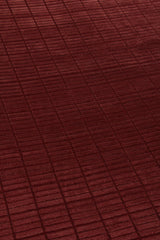 Exquisite Rugs Blocks handloomed Viscose 9502 Red 11' x 9' Area Rug