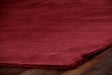 Exquisite Rugs Dove handloomed Viscose 9507 Ruby Red 10' x 8' Area Rug