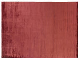 Exquisite Rugs Dove handloomed Viscose 9507 Ruby Red 10' x 8' Area Rug