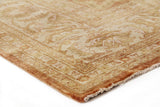Exquisite Rugs Antique Weave Oushak hand-knotted New Zealand Wool 9564 Rust/Ivory 10' x 8' Area Rug
