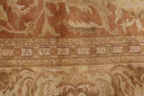 Exquisite Rugs Antique Weave Oushak hand-knotted New Zealand Wool 9564 Rust/Ivory 10' x 8' Area Rug