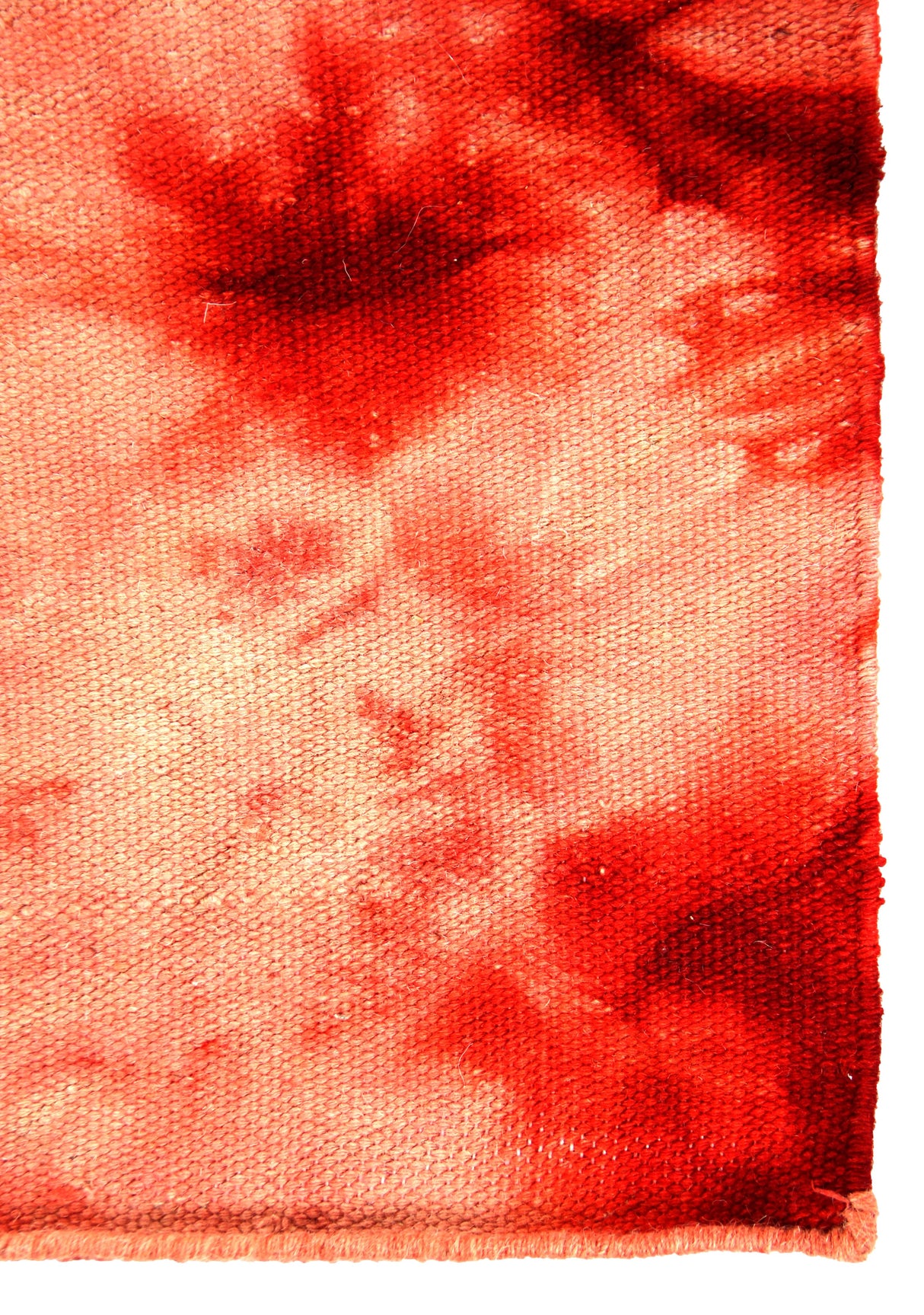Exquisite Rugs Flatweave flatweave New Zealand Wool 9588 Red 5' x 3' Area Rug