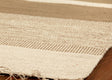 Exquisite Rugs Druggets flatweave New Zealand Wool 9671 Beige/Brown 8' x 5' Area Rug