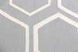 Exquisite Rugs Flatweave flatweave New Zealand Wool 9686 Light Blue 8' x 5' Area Rug
