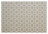 Exquisite Rugs Flatweave flatweave New Zealand Wool 9687 Sage 8' x 5' Area Rug