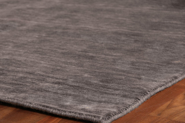 Exquisite Rugs Wool Dove handloomed New Zealand Wool 9690 Light Charcoal 10' x 8' Area Rug