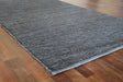 Exquisite Rugs Leather Durry hand-tufted Leather Hide 9727 Dark Gray 9' x 6' Area Rug