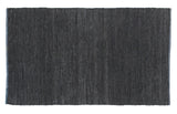 Exquisite Rugs Leather Durry hand-tufted Leather Hide 9727 Dark Gray 9' x 6' Area Rug