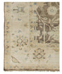 Exquisite Rugs Antique Weave Oushak hand-knotted New Zealand Wool 9733 Mink/Ivory 10' x 8' Area Rug