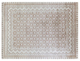 Exquisite Rugs Antique Weave Bamboo hand-knotted Bamboo Silk 9800 Beige 15' x 12' Area Rug