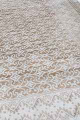 Exquisite Rugs Antique Weave Bamboo hand-knotted Bamboo Silk 9800 Beige 15' x 12' Area Rug
